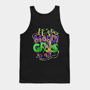 Its Mardi Gras Yall Mardi Gras For Women Men Kids Tank Top